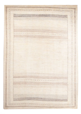 Gabbeh-tæppe - Persisk - 303 x 215 cm - lys beige