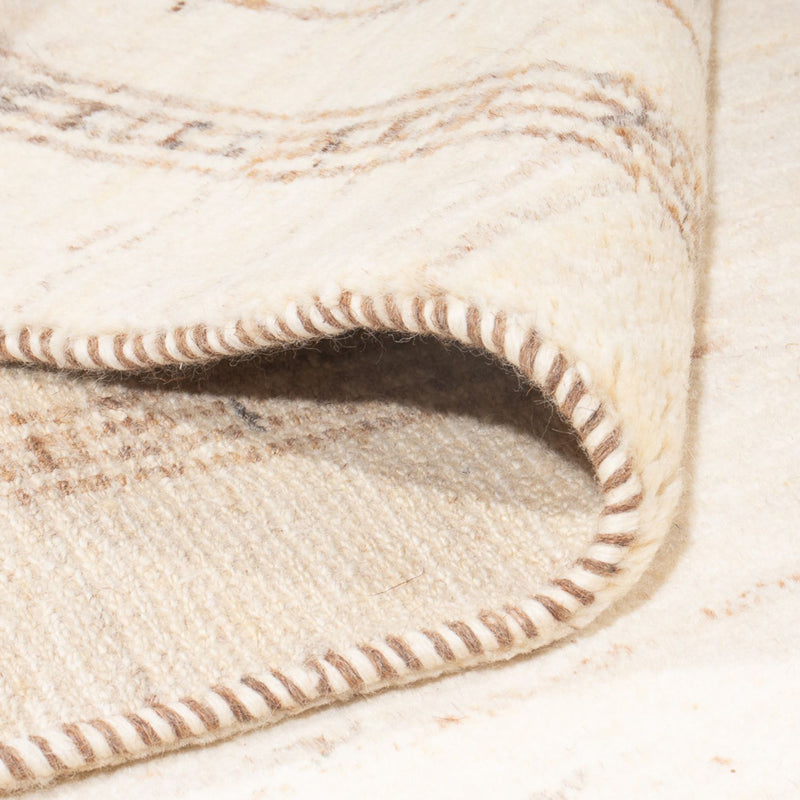 Gabbeh-tæppe - Persisk - 303 x 215 cm - lys beige
