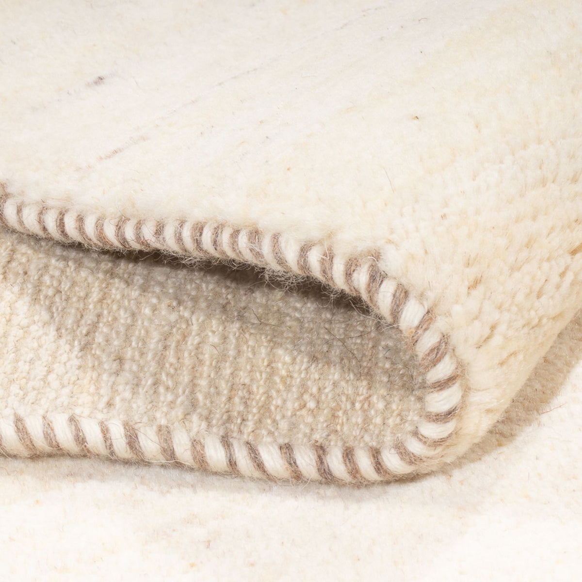 Løber Gabbeh-tæppe - Persisk - 335 x 81 cm - natur