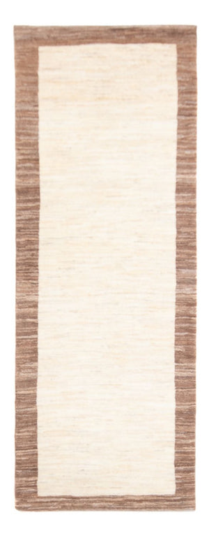 Løber Gabbeh-tæppe - Persisk - 225 x 84 cm - natur
