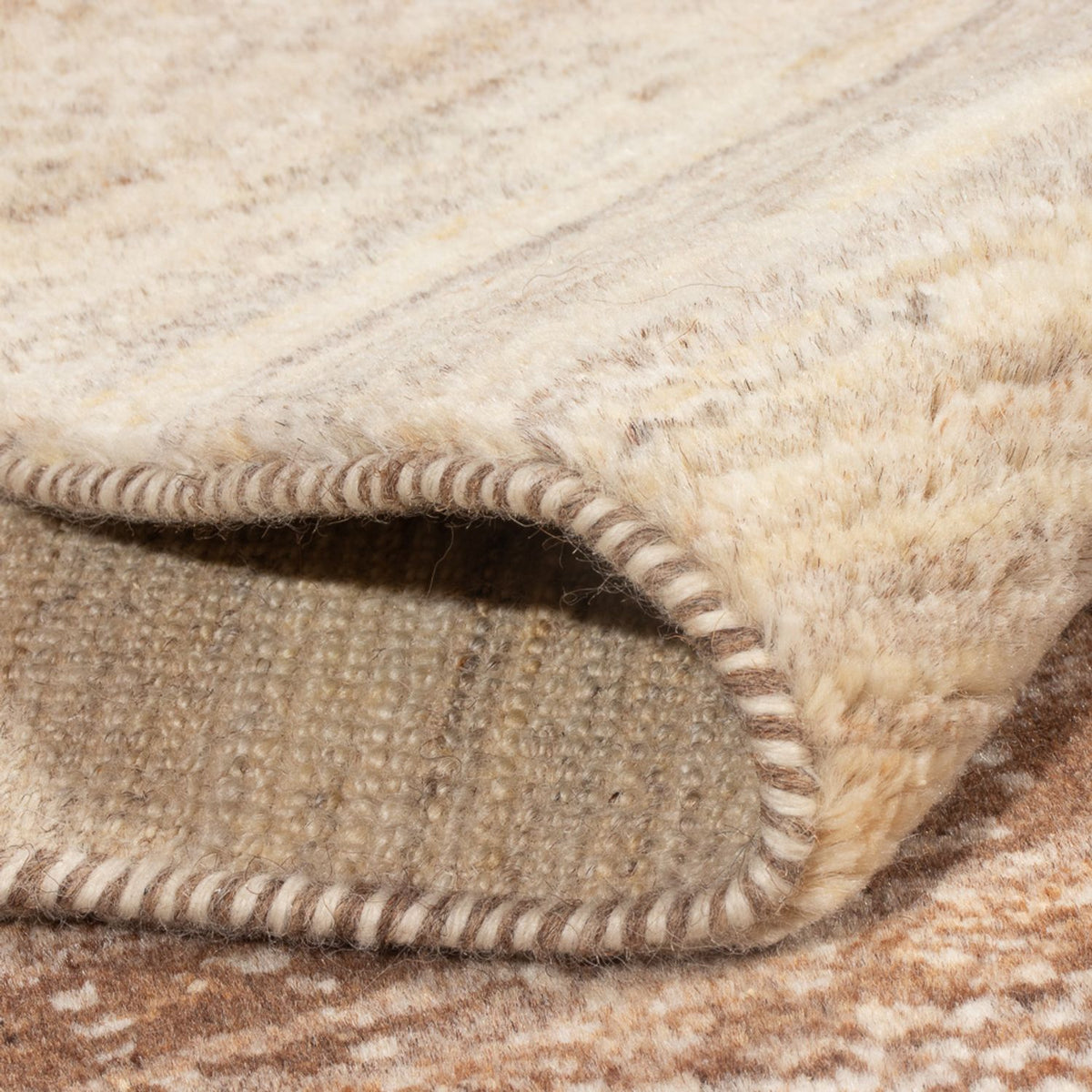 Gabbeh-tæppe - Persisk - 232 x 165 cm - flerfarvet