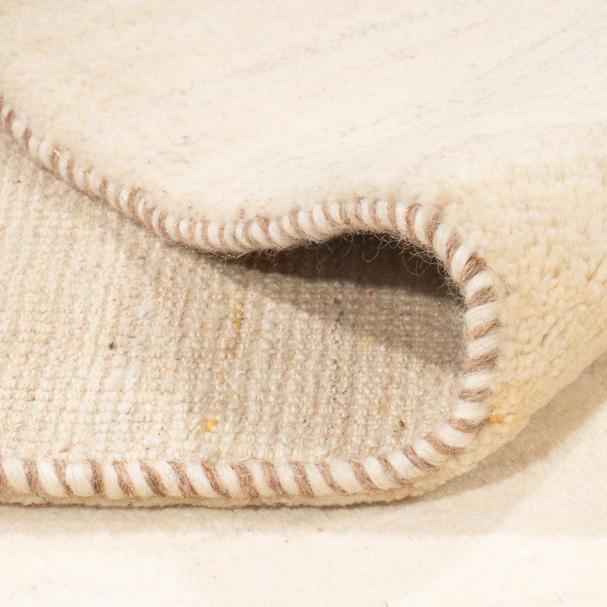 Gabbeh-tæppe - Persisk - 236 x 167 cm - lys beige