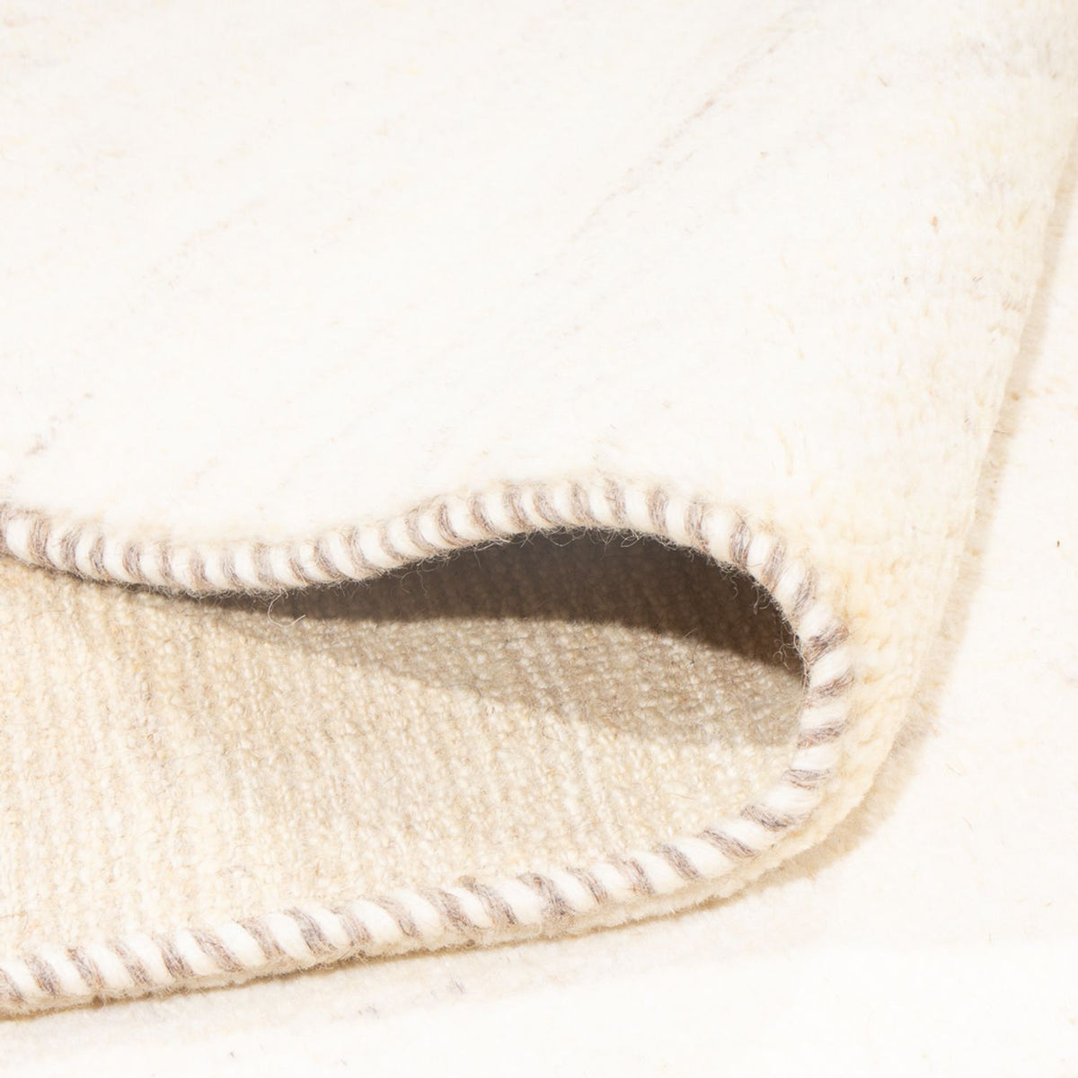 Gabbeh-tæppe - Persisk - 308 x 206 cm - hvid