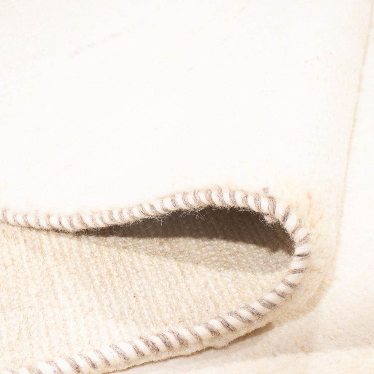 Gabbeh-tæppe - Persisk - 306 x 210 cm - hvid