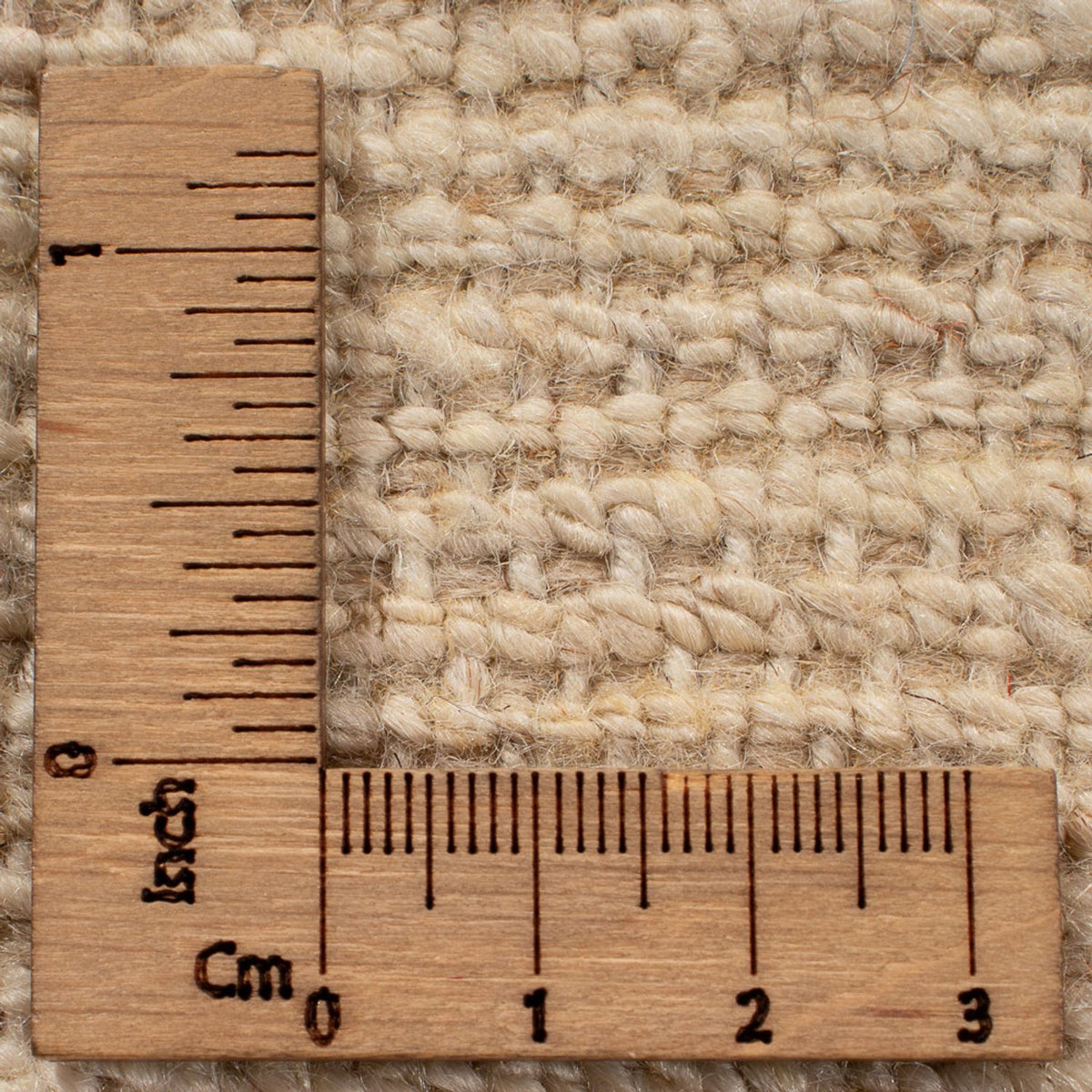 Gabbeh-tæppe - Persisk - 212 x 172 cm - lys beige