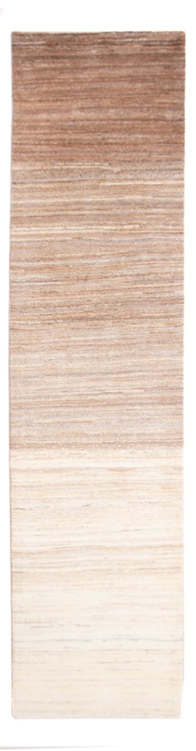 Løber Gabbeh-tæppe - Persisk - 351 x 85 cm - natur