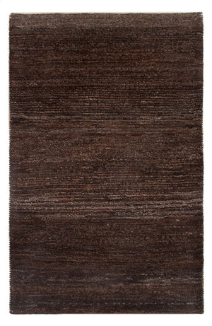 Gabbeh-tæppe - Persisk - 93 x 60 cm - mørk kamel