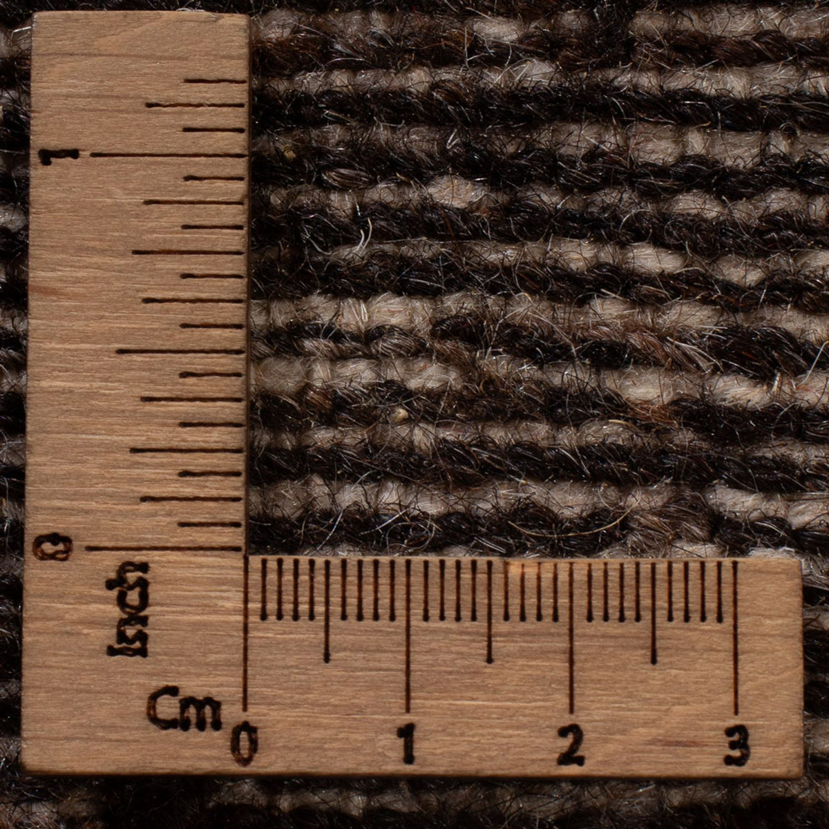 Gabbeh-tæppe - Persisk - 93 x 60 cm - mørk kamel