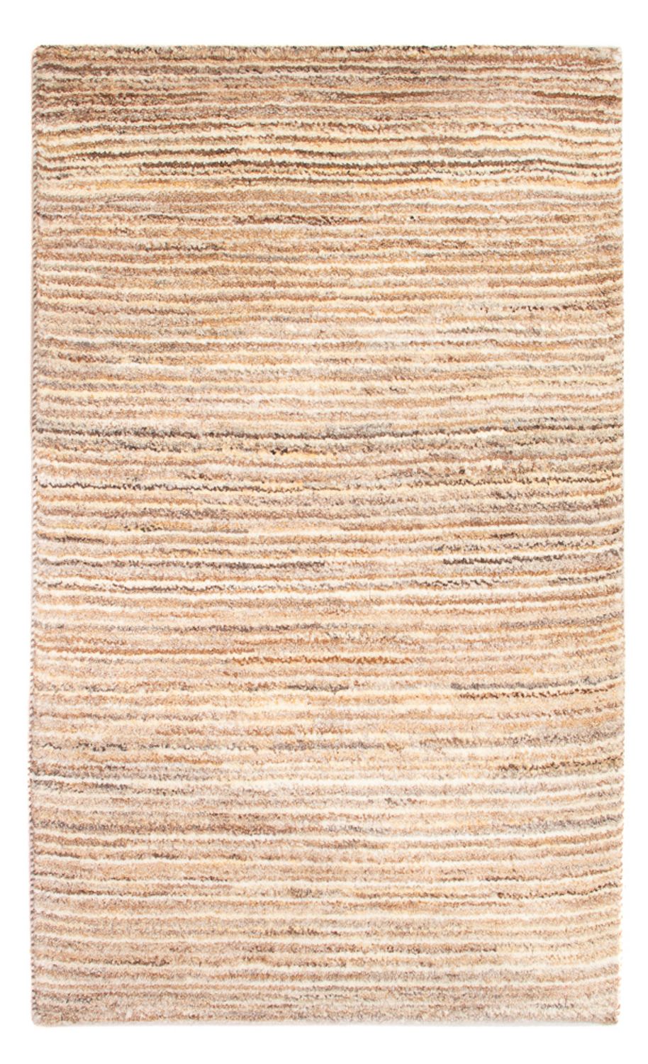 Gabbeh-tæppe - Persisk - 91 x 58 cm - lys brun