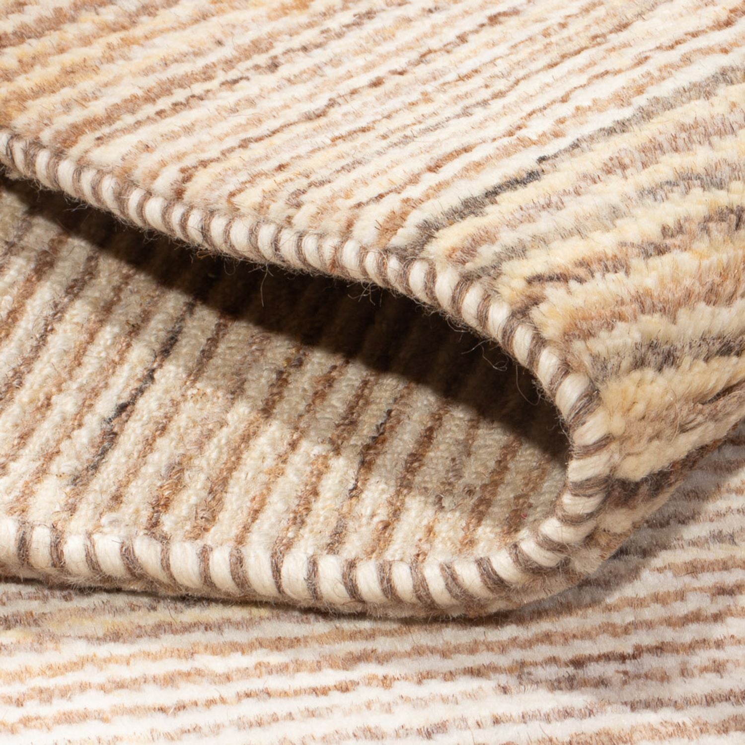 Gabbeh-tæppe - Persisk - 96 x 62 cm - lys beige