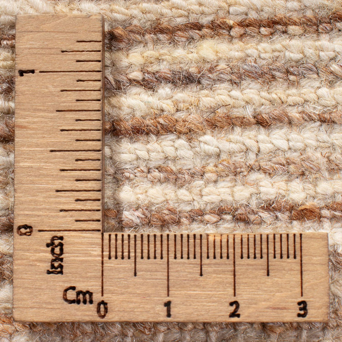 Gabbeh-tæppe - Persisk - 96 x 62 cm - lys beige