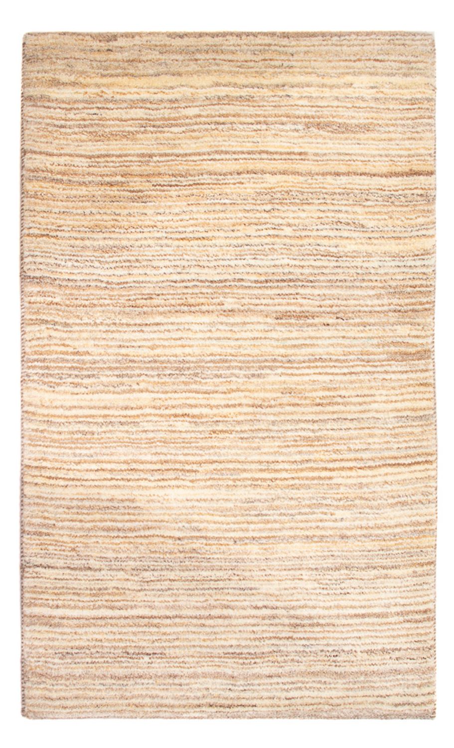 Gabbeh-tæppe - Persisk - 102 x 62 cm - lys beige