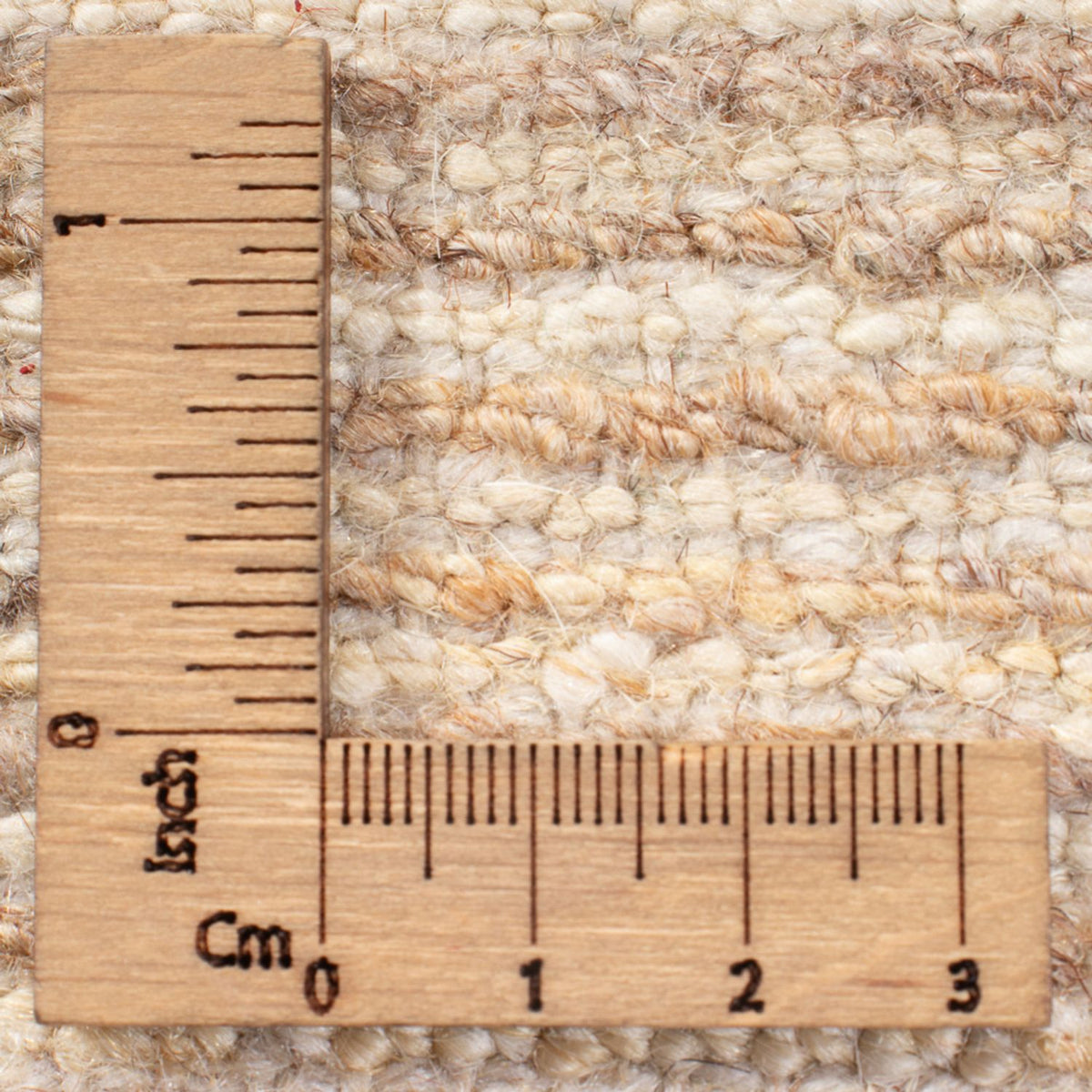 Gabbeh-tæppe - Persisk - 93 x 58 cm - lys beige