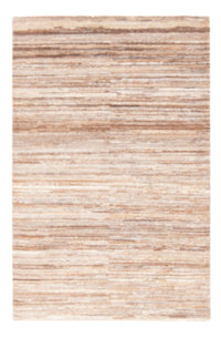 Gabbeh-tæppe - Persisk - 145 x 98 cm - mørk beige