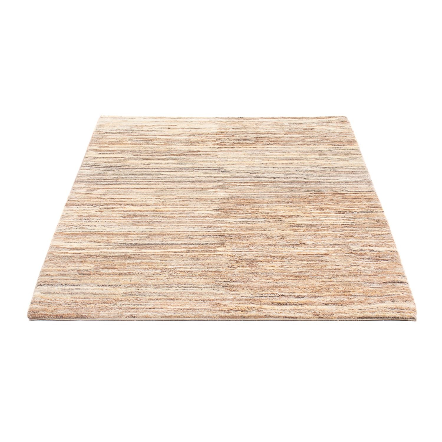 Gabbeh-tæppe - Persisk - 142 x 102 cm - mørk beige