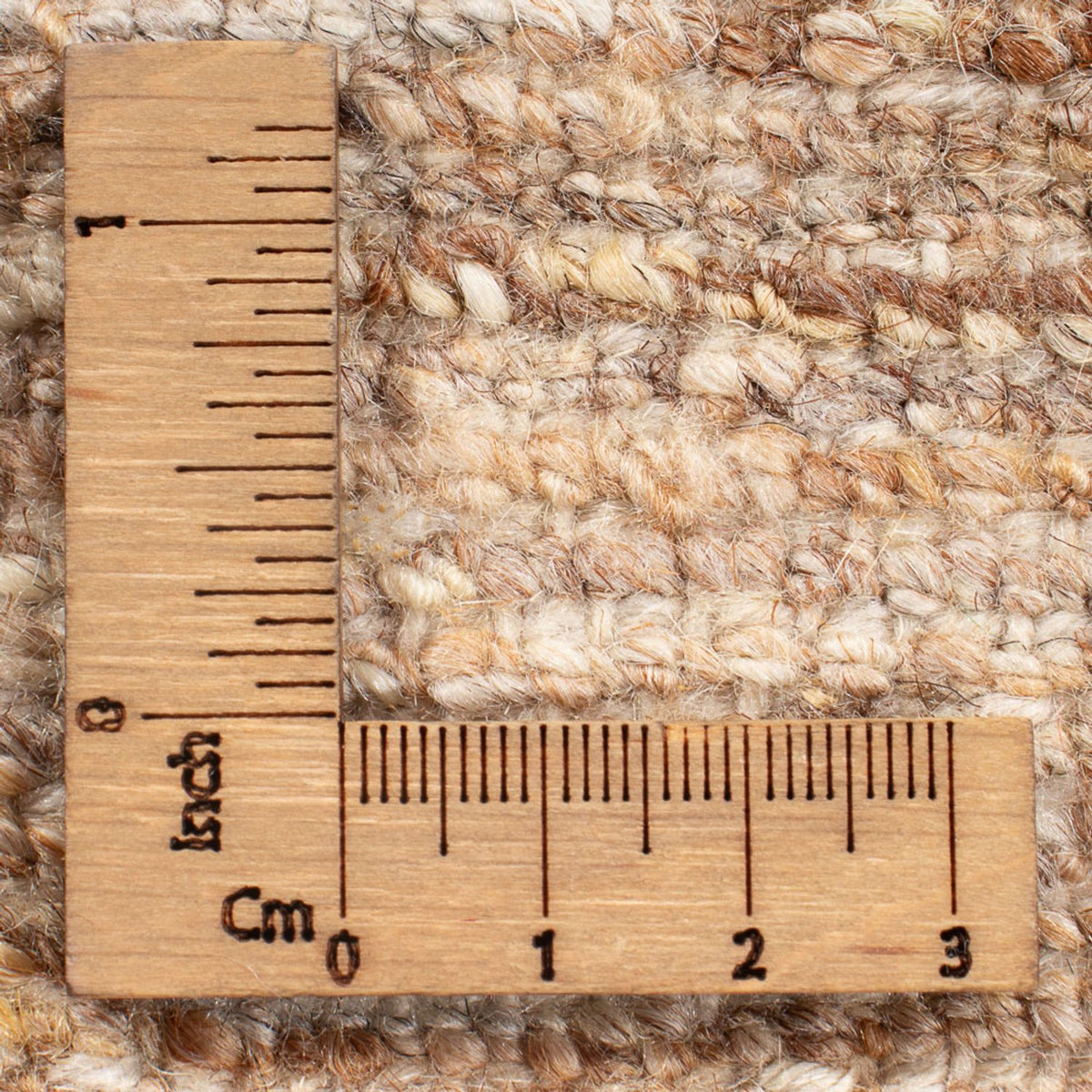 Gabbeh-tæppe - Persisk - 142 x 102 cm - mørk beige