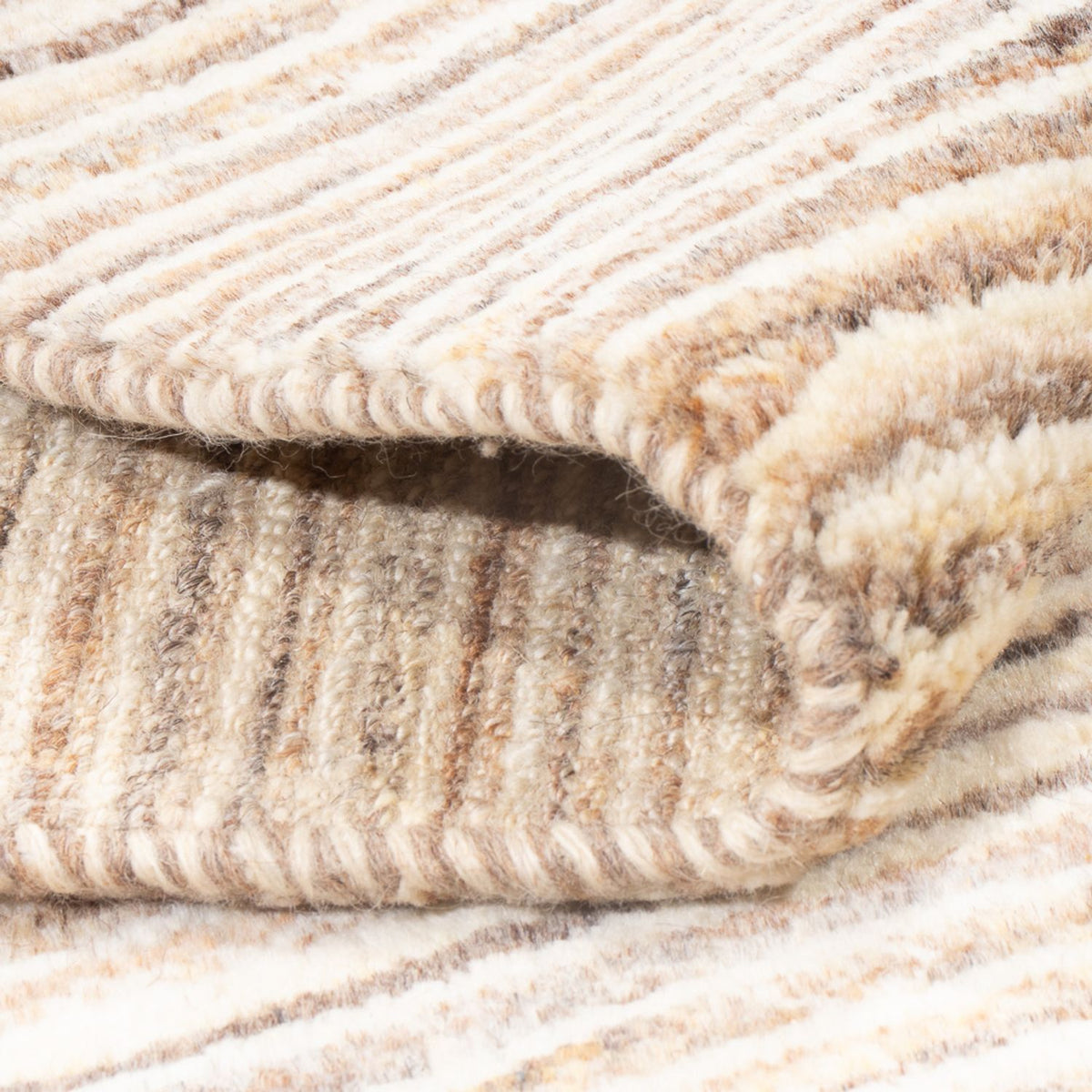 Gabbeh-tæppe - Persisk - 149 x 97 cm - mørk beige