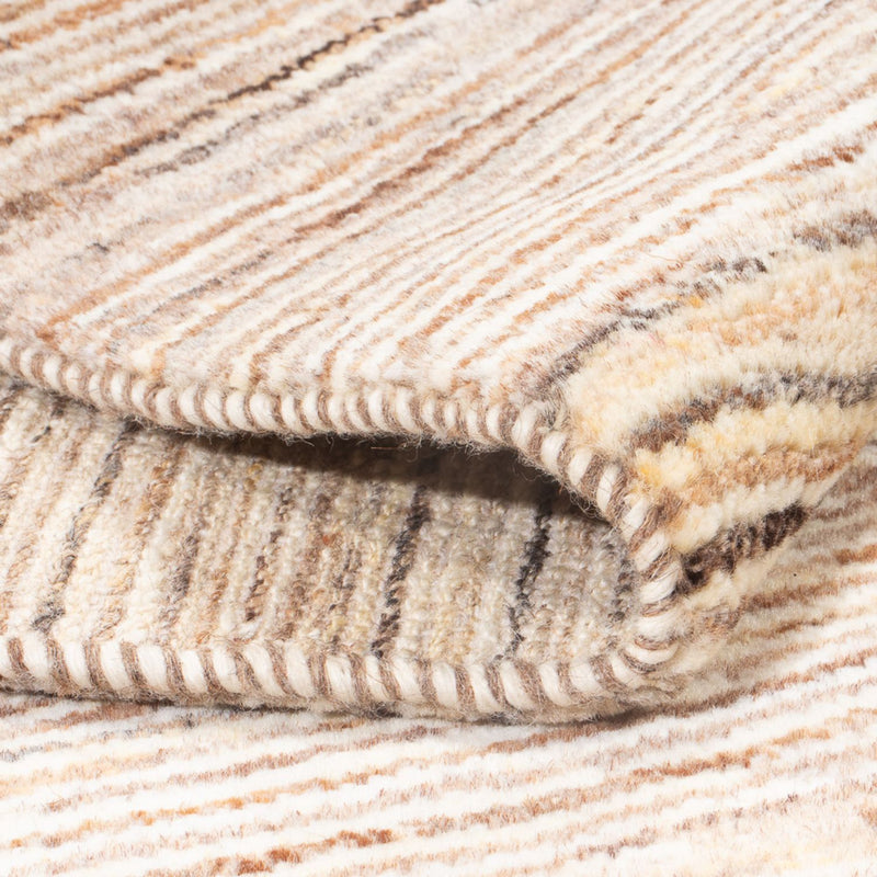 Gabbeh-tæppe - Persisk - 146 x 100 cm - mørk beige