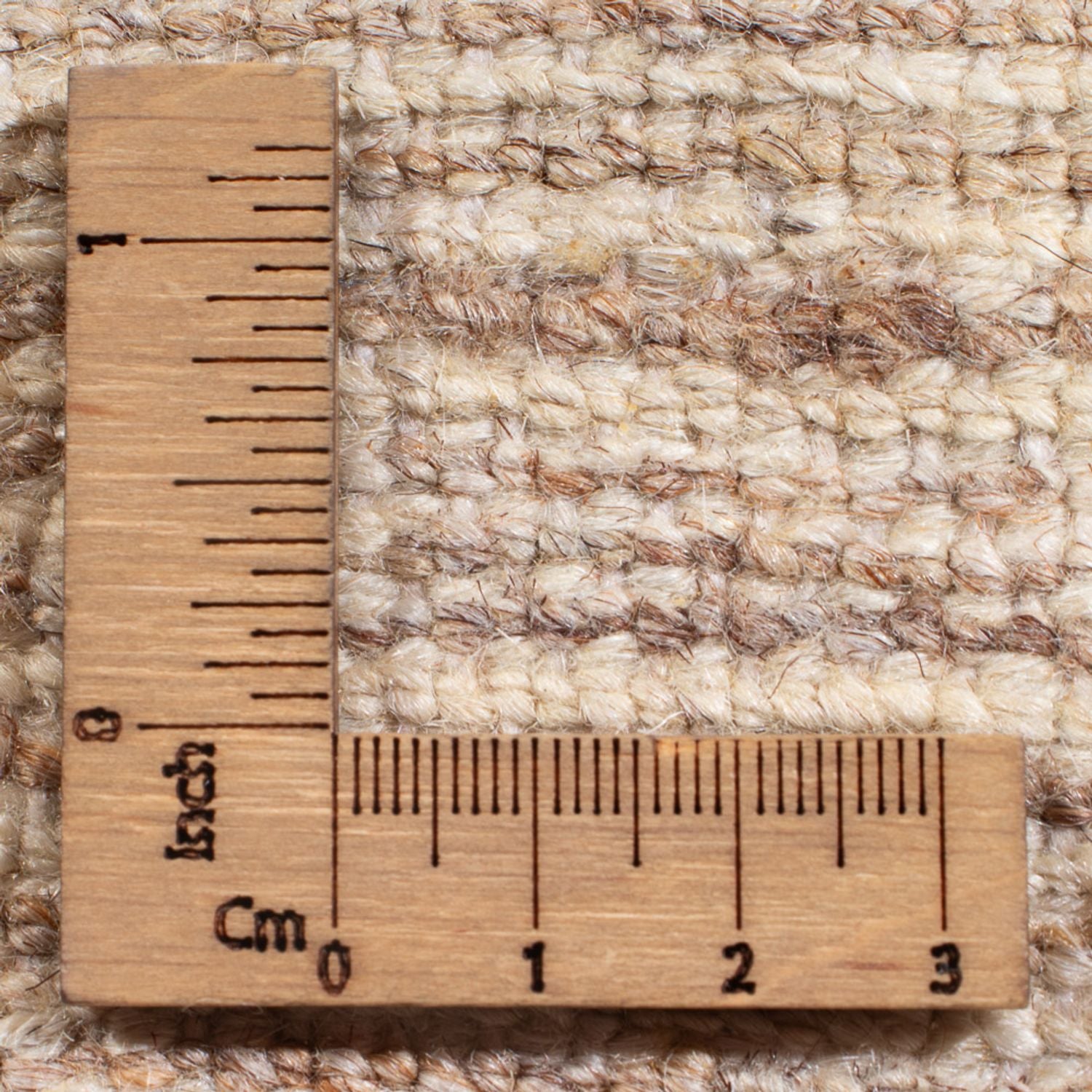 Gabbeh-tæppe - Persisk - 146 x 100 cm - mørk beige