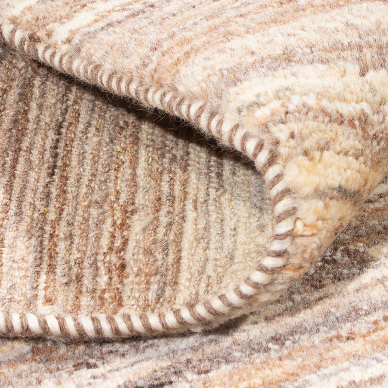 Gabbeh-tæppe - Persisk - 145 x 100 cm - mørk beige