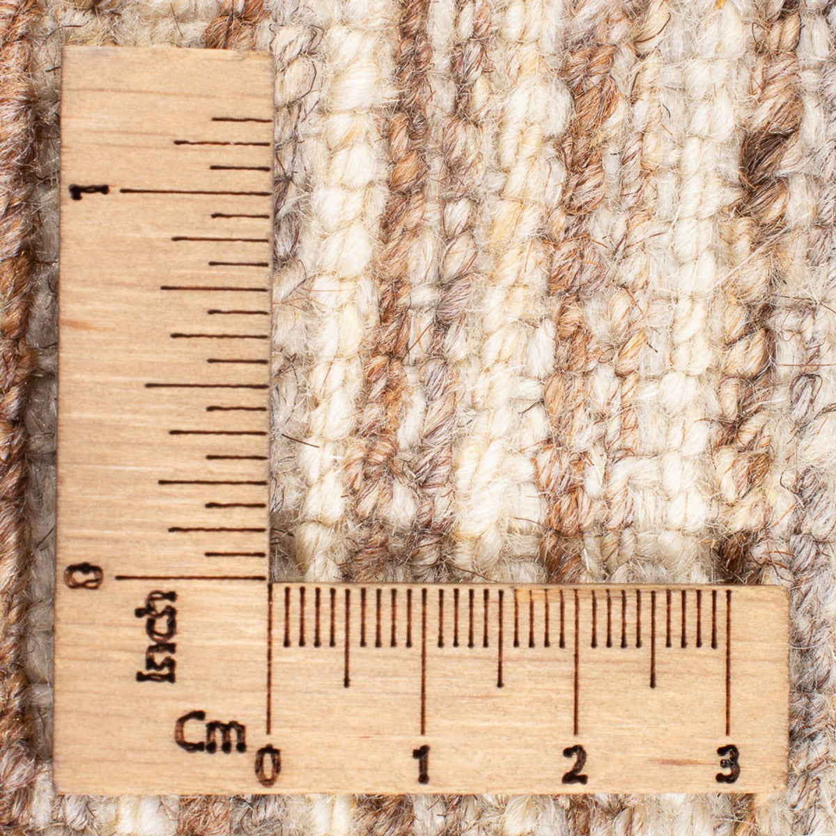 Gabbeh-tæppe - Persisk - 145 x 102 cm - mørk beige