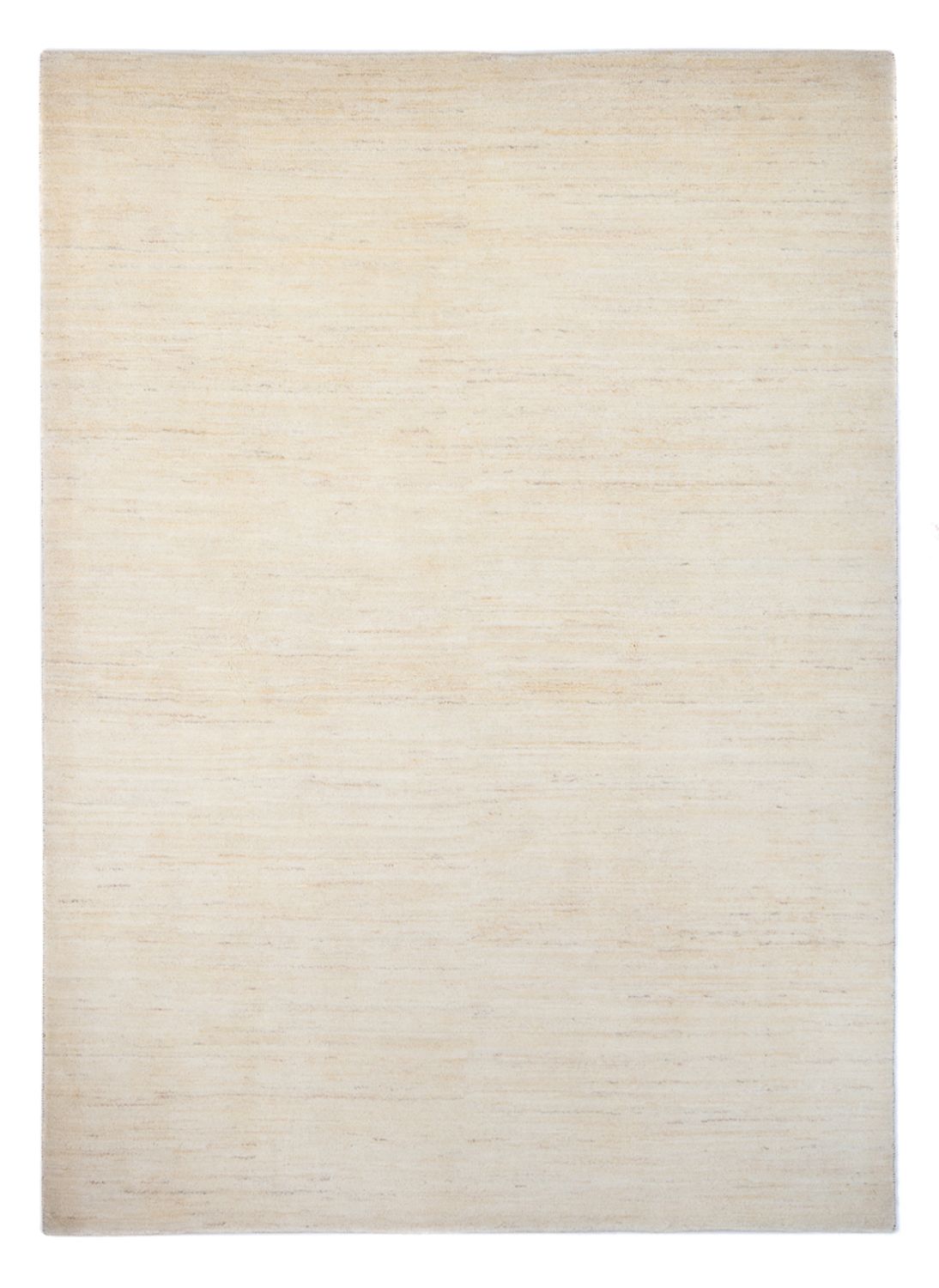 Gabbeh-tæppe - Persisk - 246 x 175 cm - lys beige