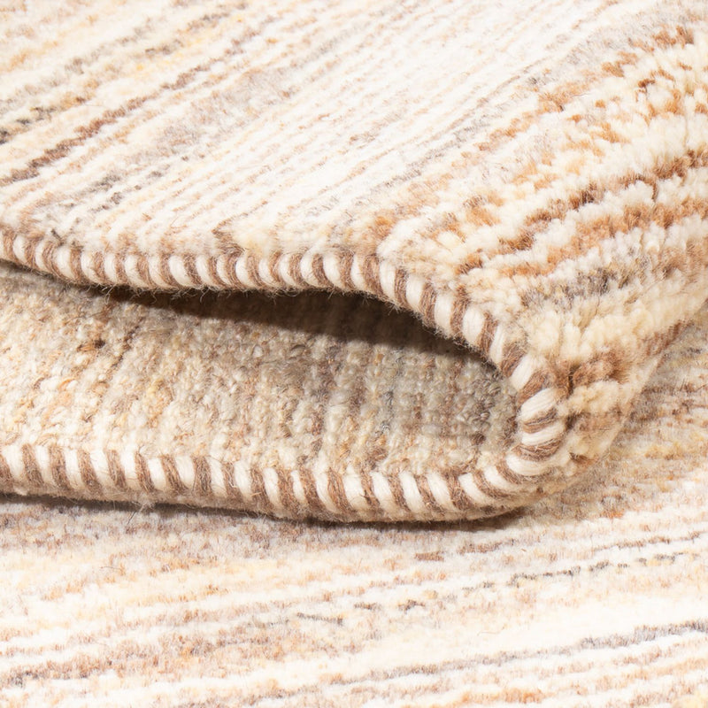 Gabbeh-tæppe - Persisk - 146 x 97 cm - mørk beige