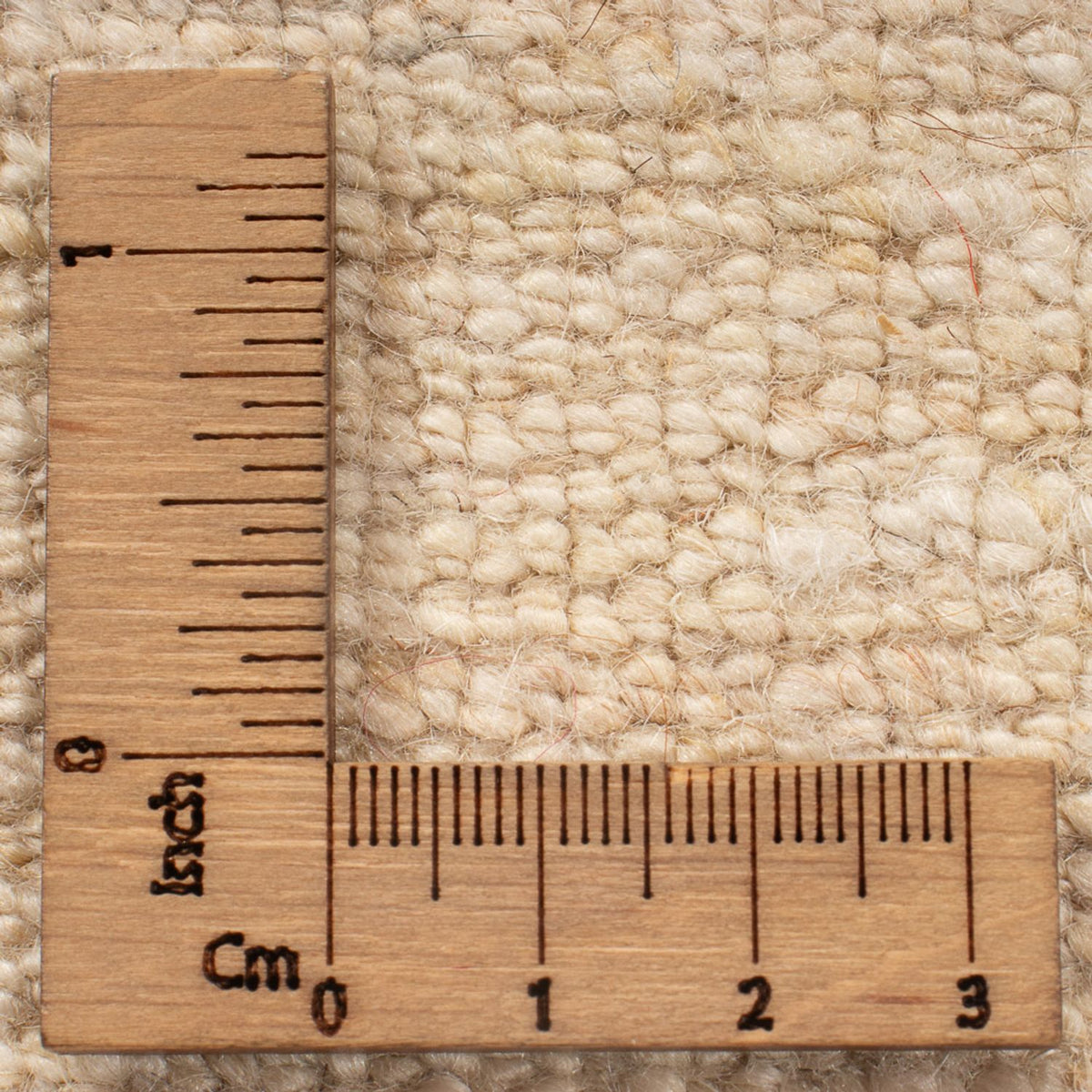 Gabbeh-tæppe - Persisk - 252 x 170 cm - lys beige