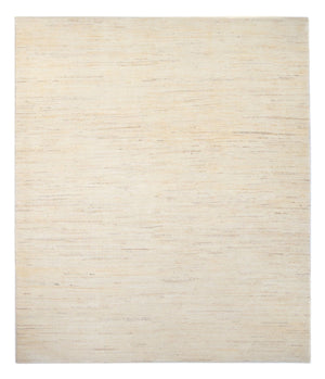 Gabbeh-tæppe - Persisk - 226 x 174 cm - lys beige