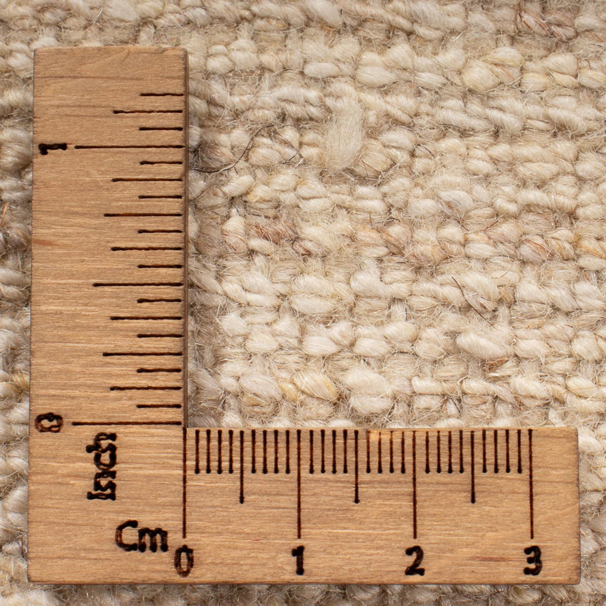 Gabbeh-tæppe - Persisk - 226 x 174 cm - lys beige