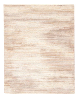 Gabbeh-tæppe - Persisk - 140 x 105 cm - mørk beige