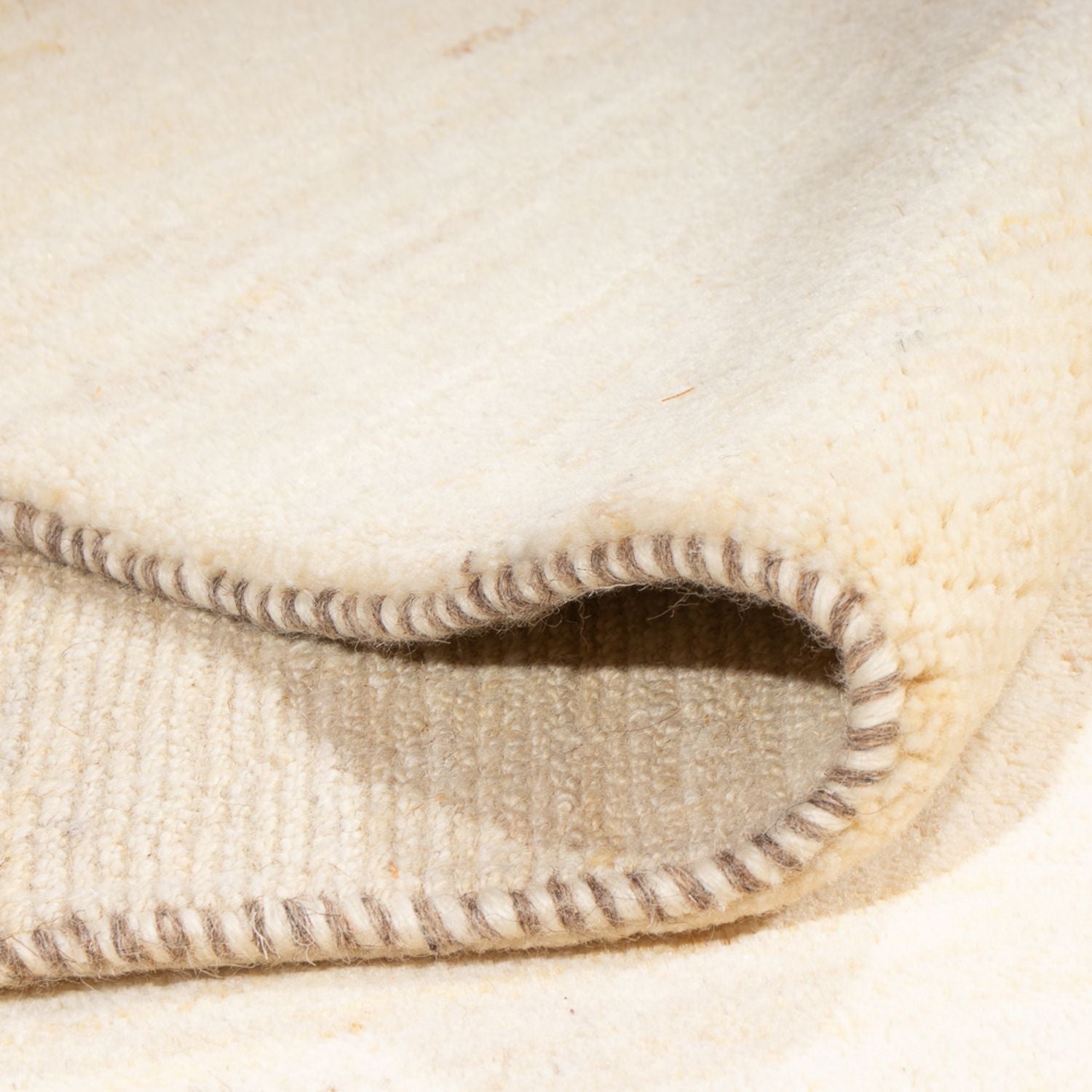 Gabbeh-tæppe - Persisk - 238 x 174 cm - lys beige