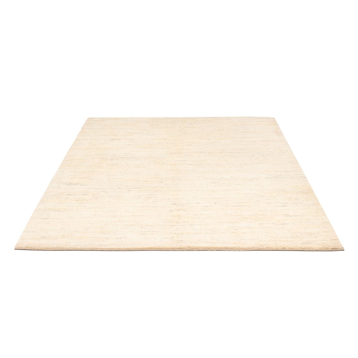 Gabbeh-tæppe - Persisk - 196 x 151 cm - lys beige
