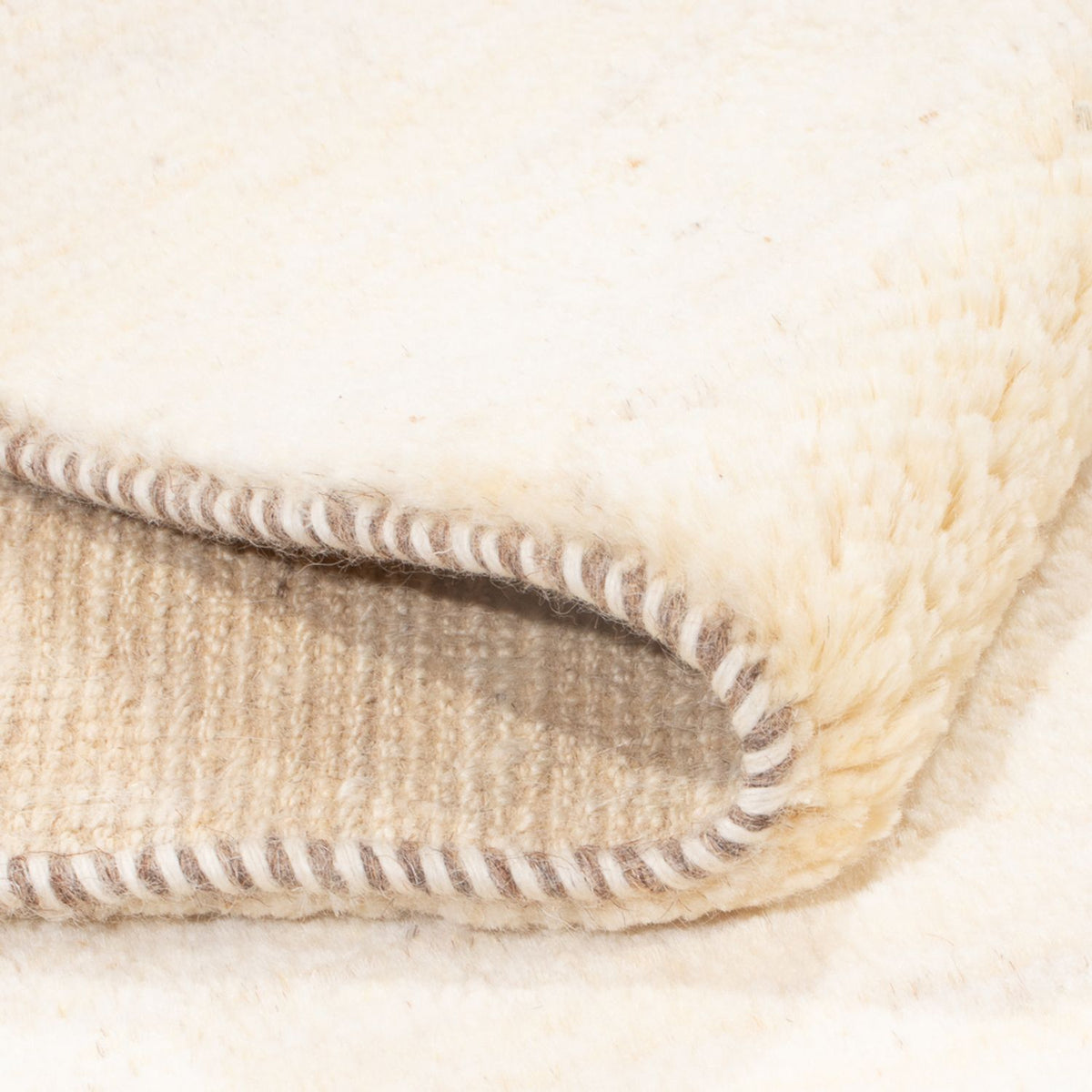 Gabbeh-tæppe - Persisk - 200 x 148 cm - hvid