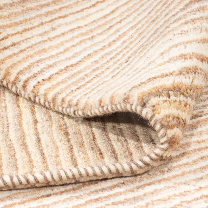 Gabbeh-tæppe - Persisk - 247 x 174 cm - lys beige
