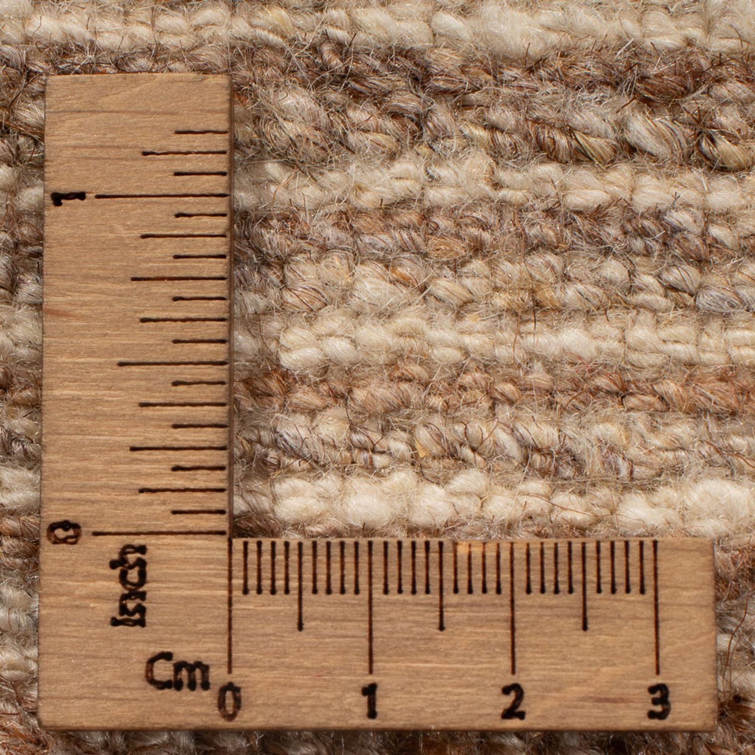 Gabbeh-tæppe - Persisk - 247 x 174 cm - lys beige