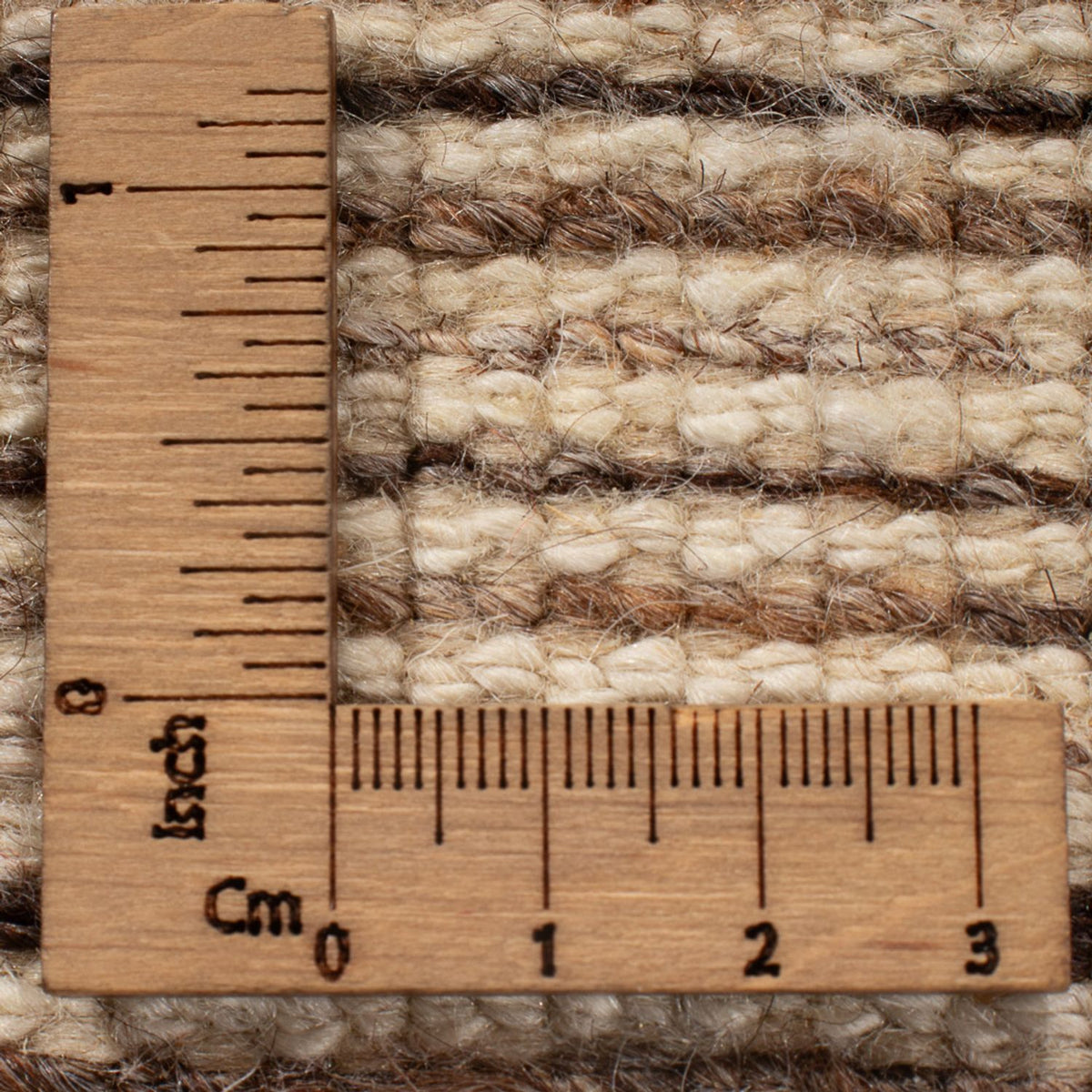 Gabbeh-tæppe - Persisk - 242 x 162 cm - mørk beige