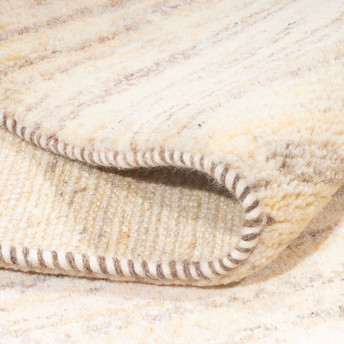 Gabbeh-tæppe - Persisk - 198 x 152 cm - flerfarvet