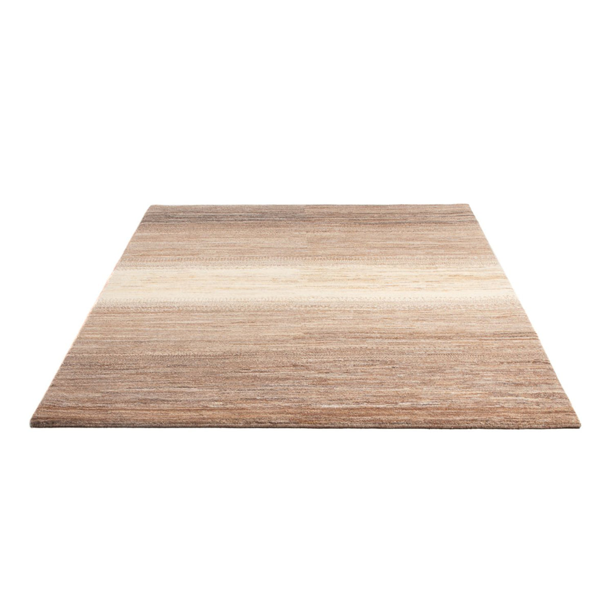 Gabbeh-tæppe - Persisk - 184 x 148 cm - mørk beige