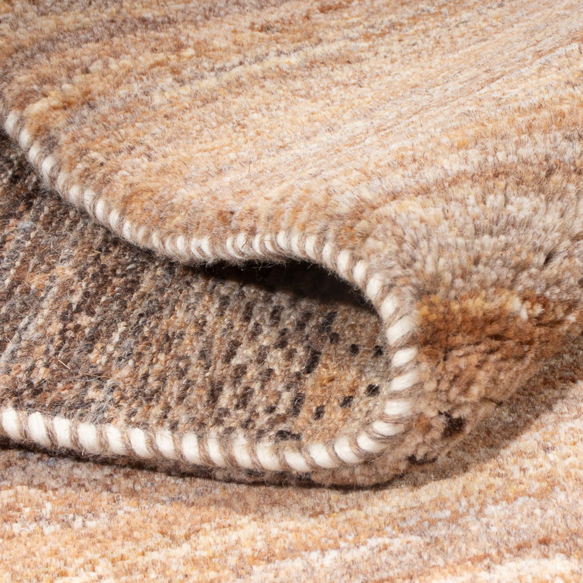 Gabbeh-tæppe - Persisk - 193 x 153 cm - flerfarvet