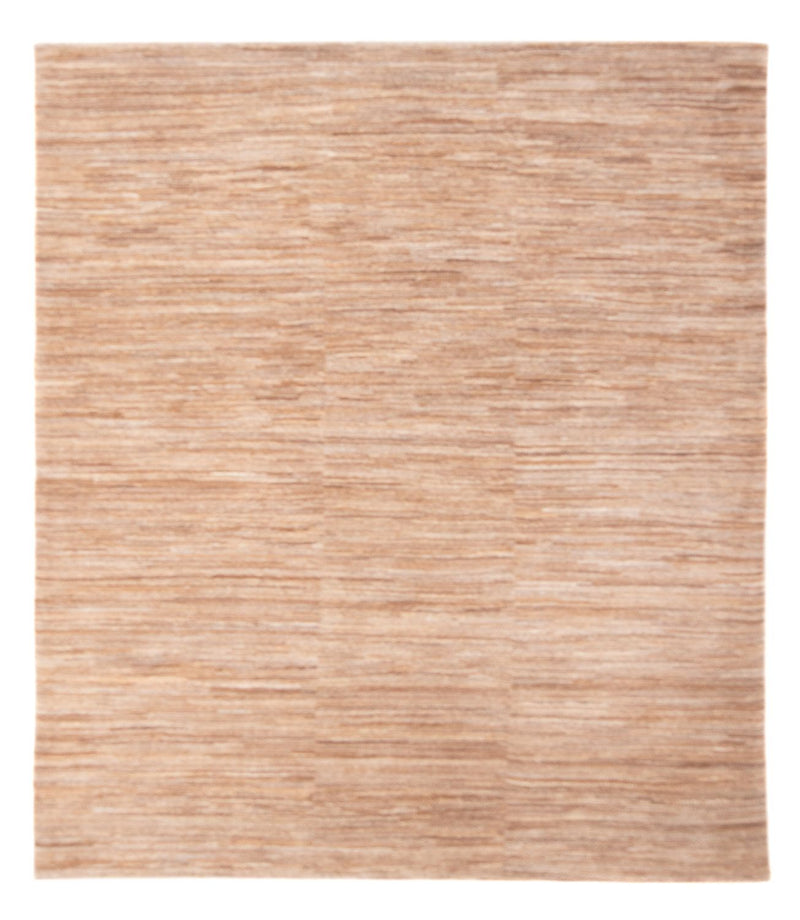 Gabbeh-tæppe - Persisk - 198 x 155 cm - mørk beige