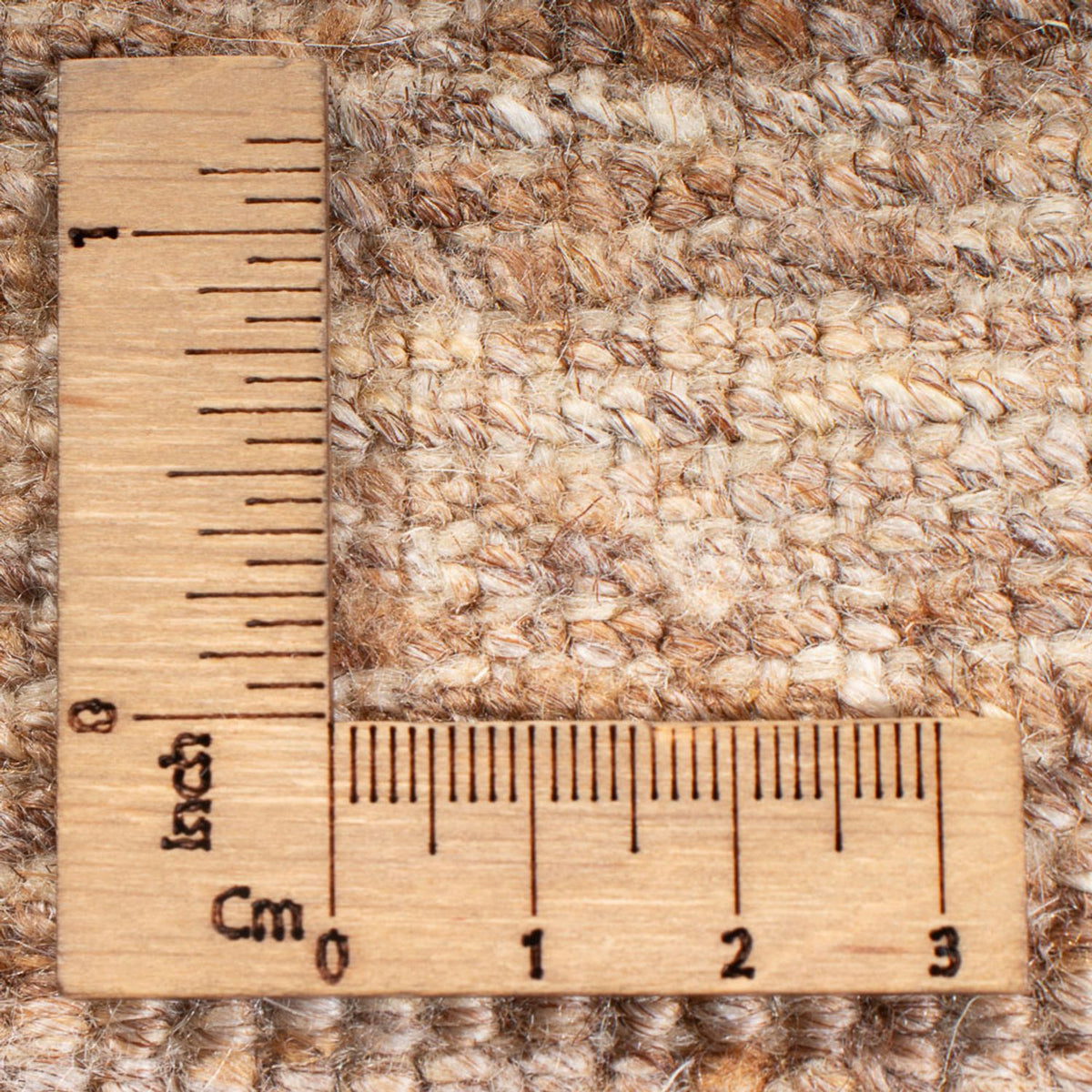 Gabbeh-tæppe - Persisk - 198 x 155 cm - mørk beige