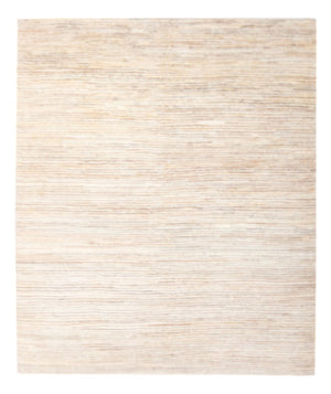 Gabbeh-tæppe - Persisk - 184 x 154 cm - lys beige