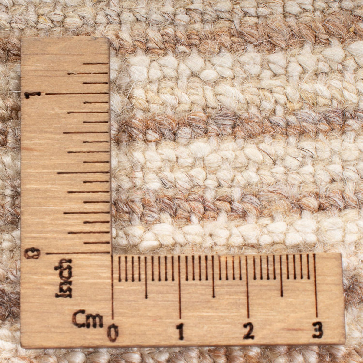 Gabbeh-tæppe - Persisk - 184 x 154 cm - lys beige