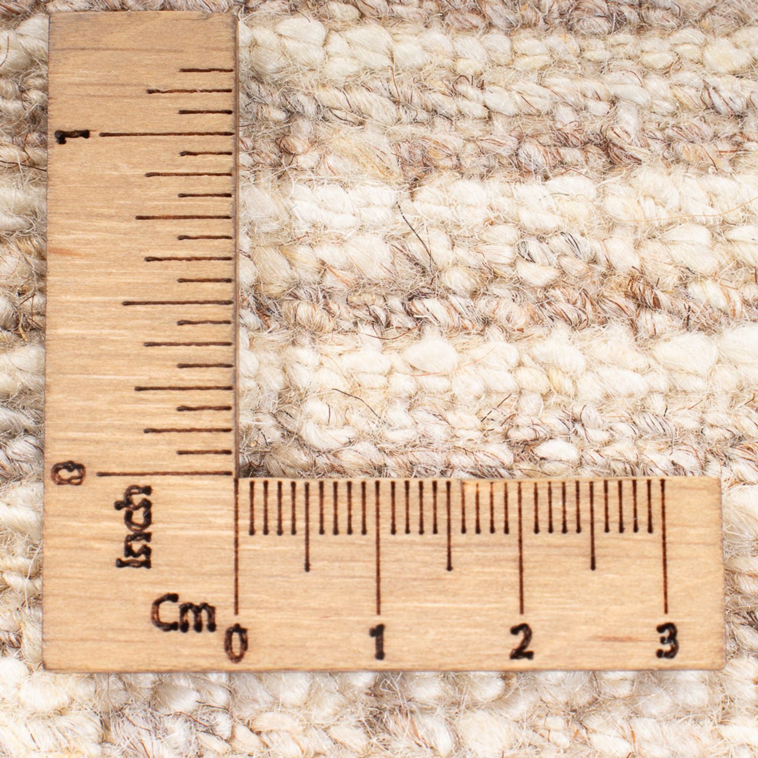 Gabbeh-tæppe - Persisk firkantet  - 157 x 140 cm - beige