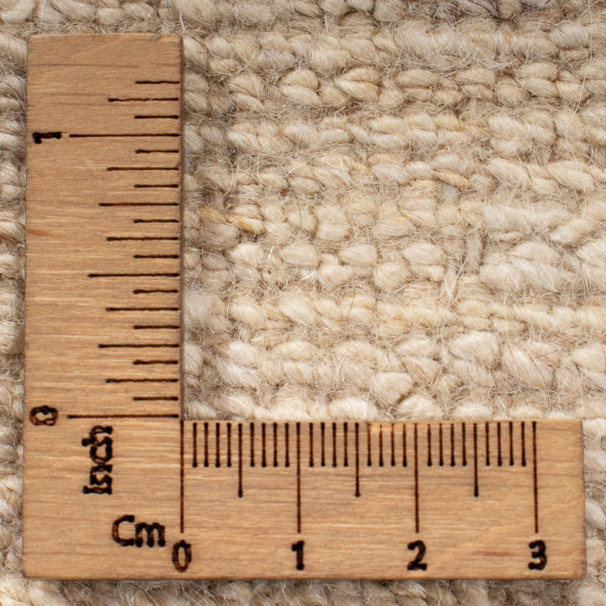 Gabbeh-tæppe - Persisk - 232 x 174 cm - naturlig hvid