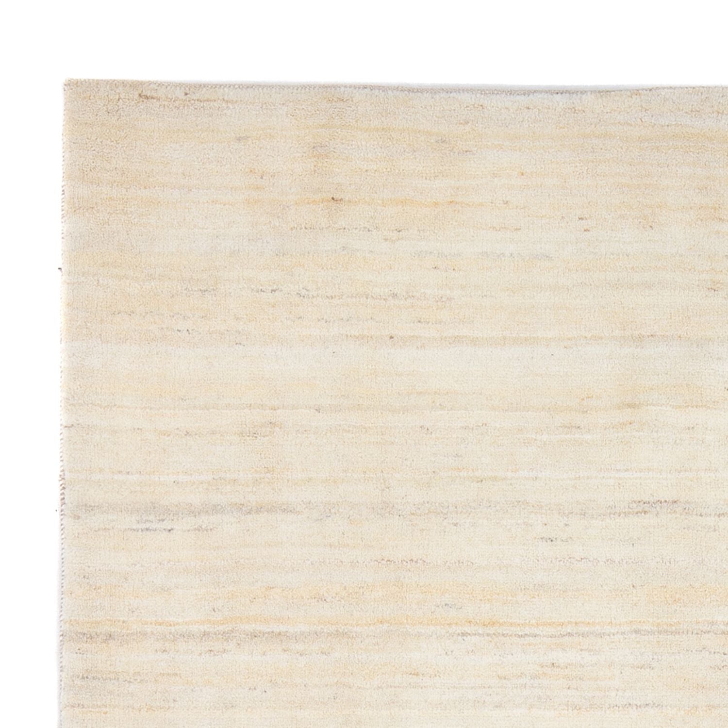 Gabbeh-tæppe - Persisk - 242 x 182 cm - naturlig hvid