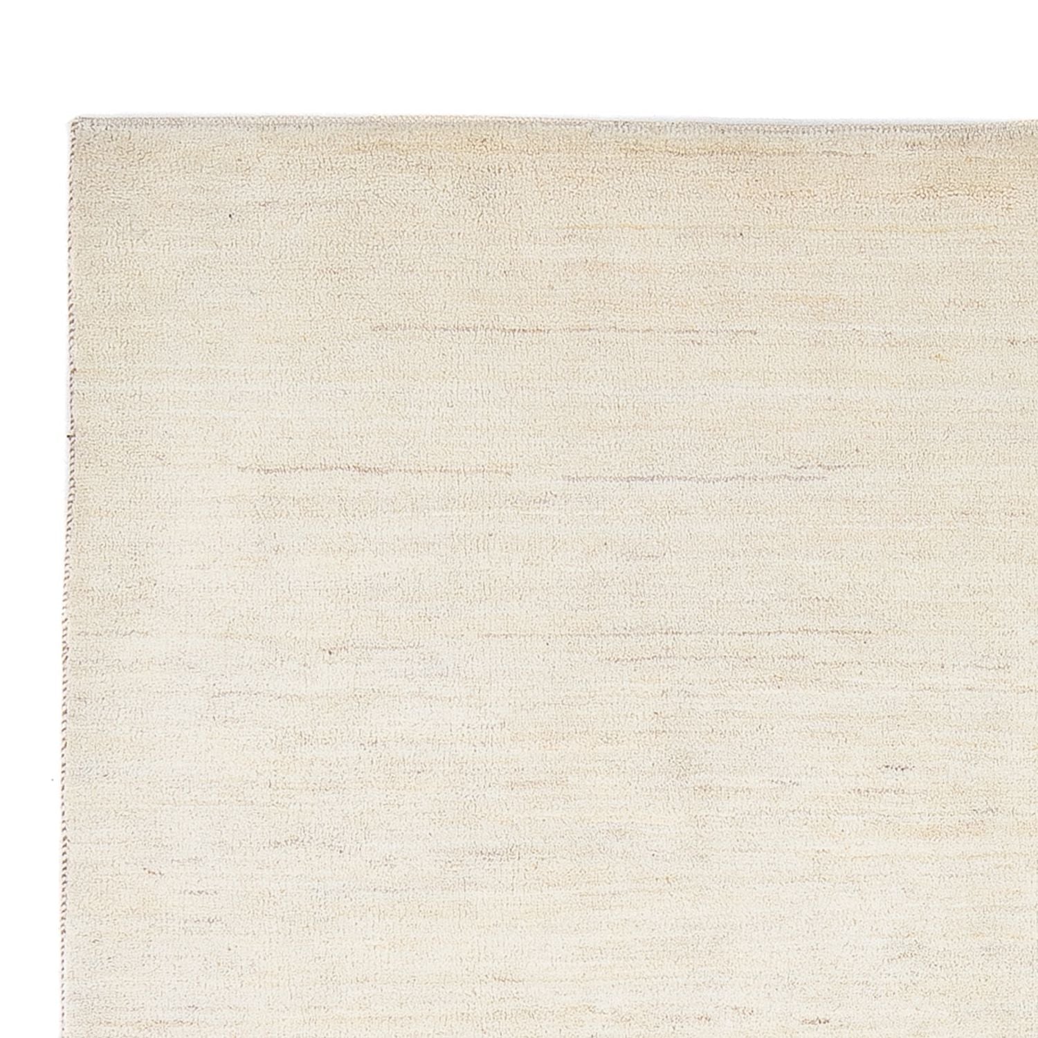 Gabbeh-tæppe - Persisk - 240 x 175 cm - naturlig hvid