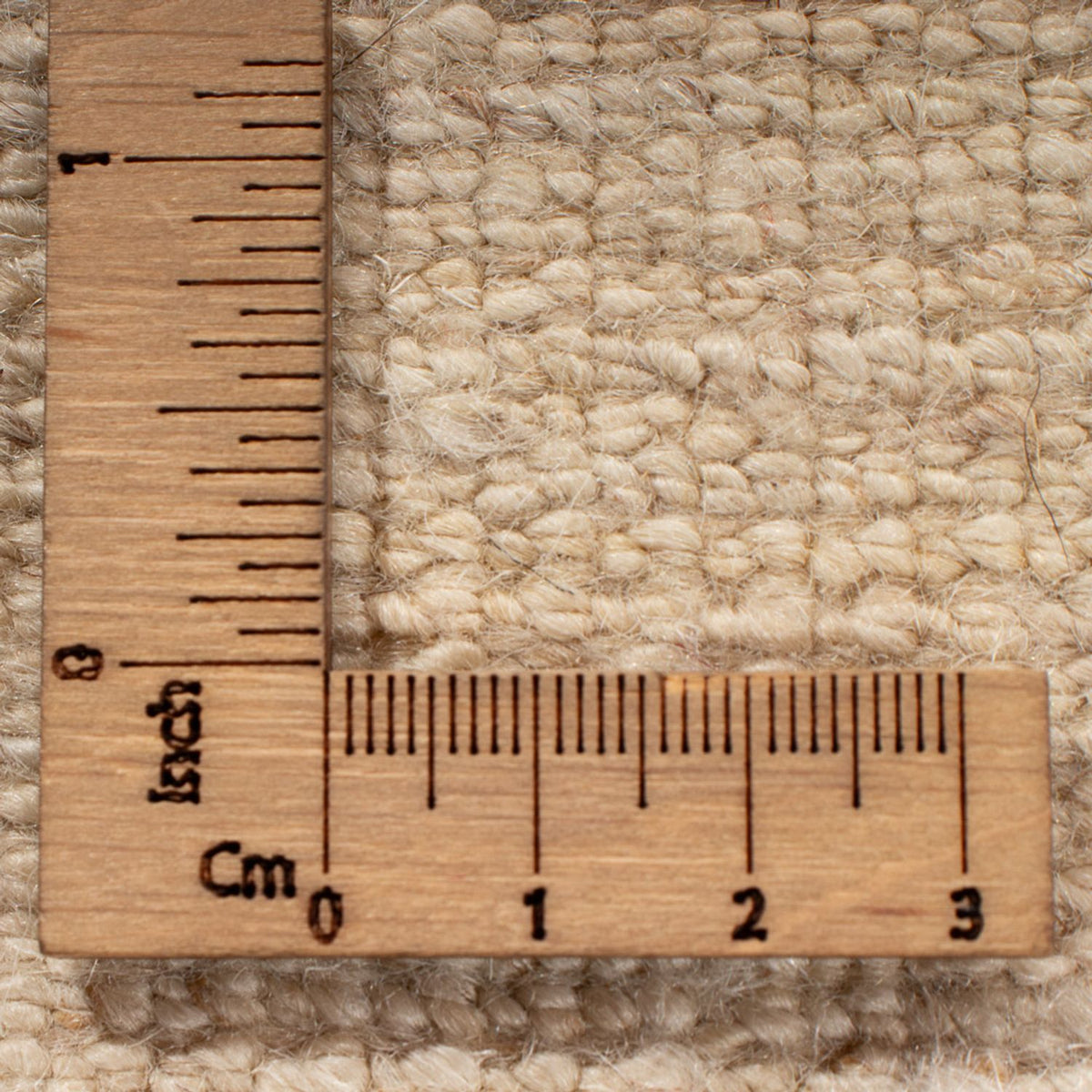 Gabbeh-tæppe - Persisk - 240 x 175 cm - naturlig hvid