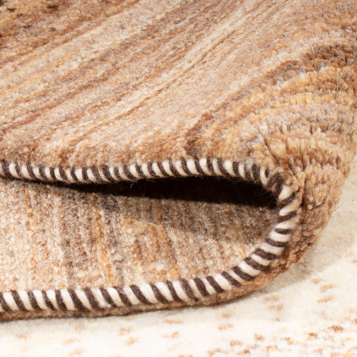 Gabbeh-tæppe - Persisk - 242 x 177 cm - flerfarvet